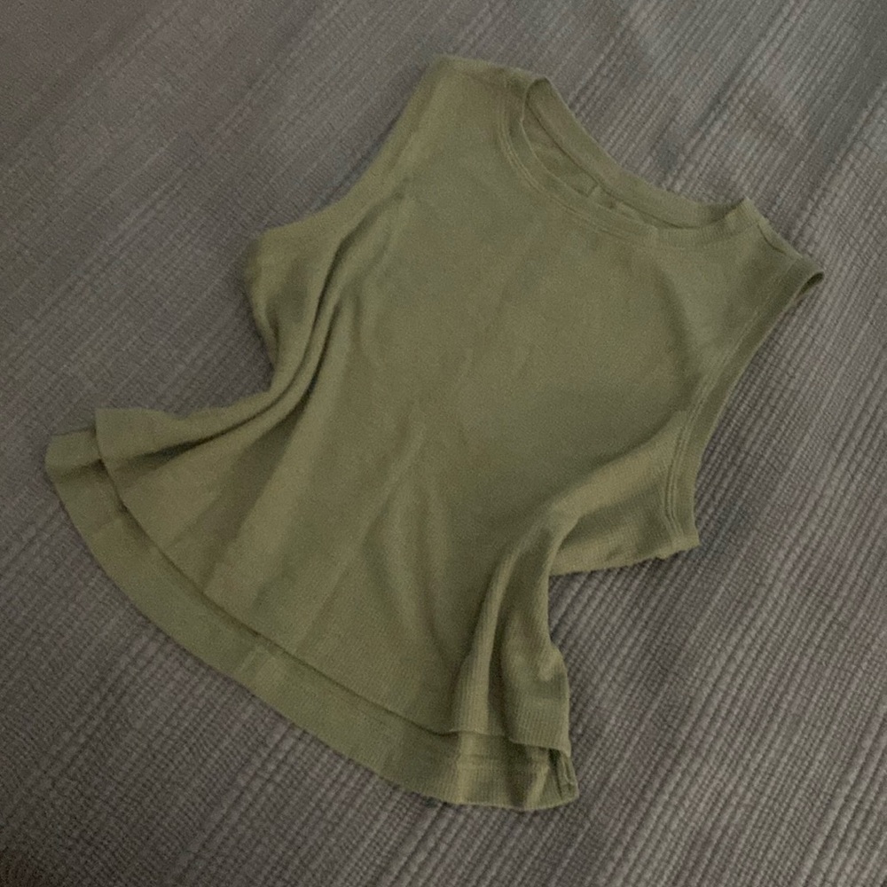 Green Athletic Tank
